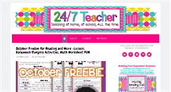 Desktop Screenshot of 247teacher.us